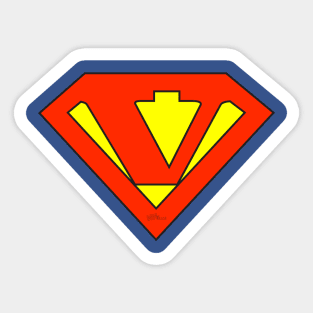 Super V Sticker